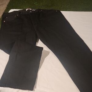 501 Levis Black Denim Jeans